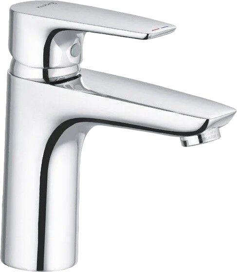 Смеситель для раковины Kludi Pure Solid 342920575 хром  немецкий