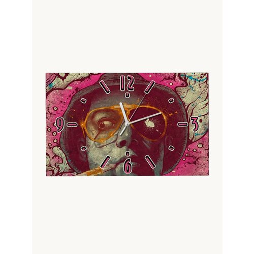 Настенные бесшумные часы ОСП Фильм Страх и ненависть в Лас-Вегасе. png - 358