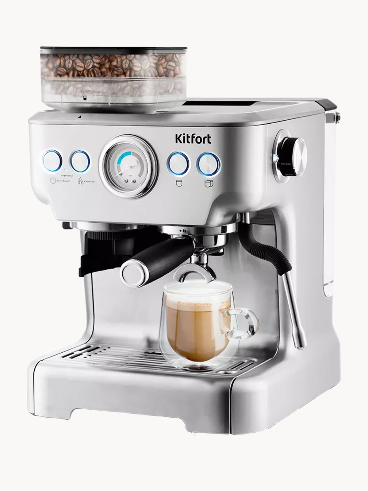 Кофемашина Kitfort КТ-755