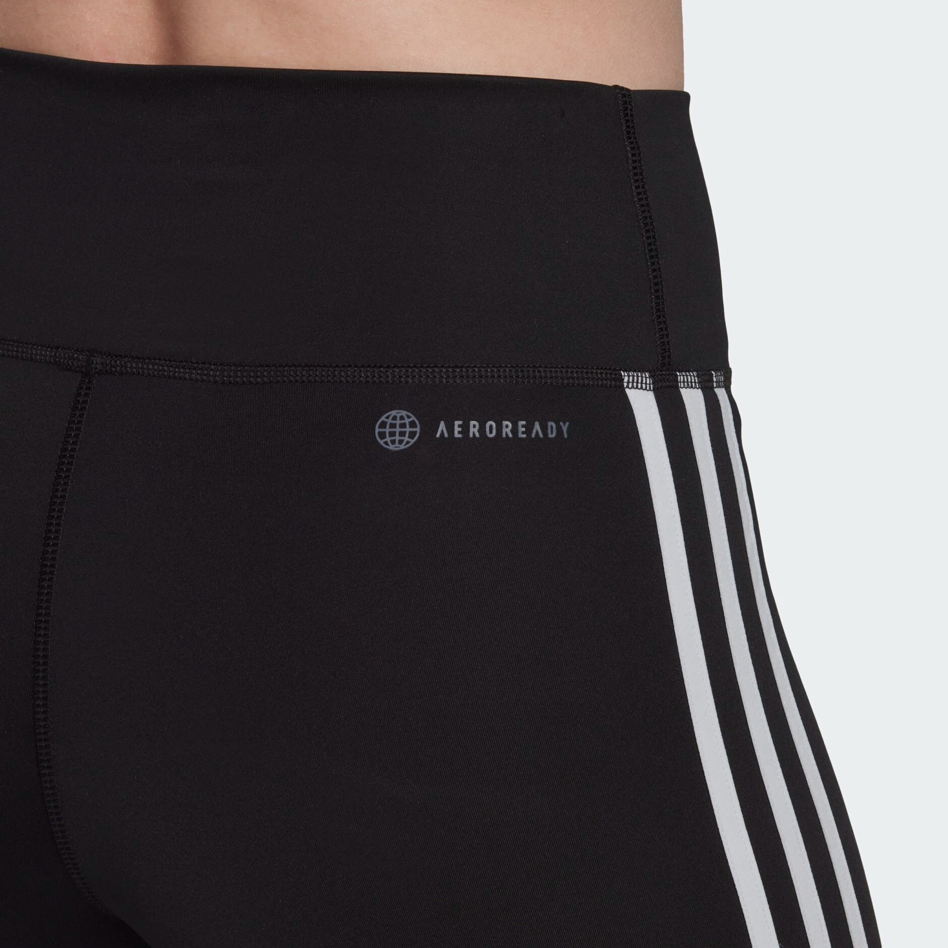 Велосипедки adidas Training Essentials 3-stripes, размер S, черный — фото 1