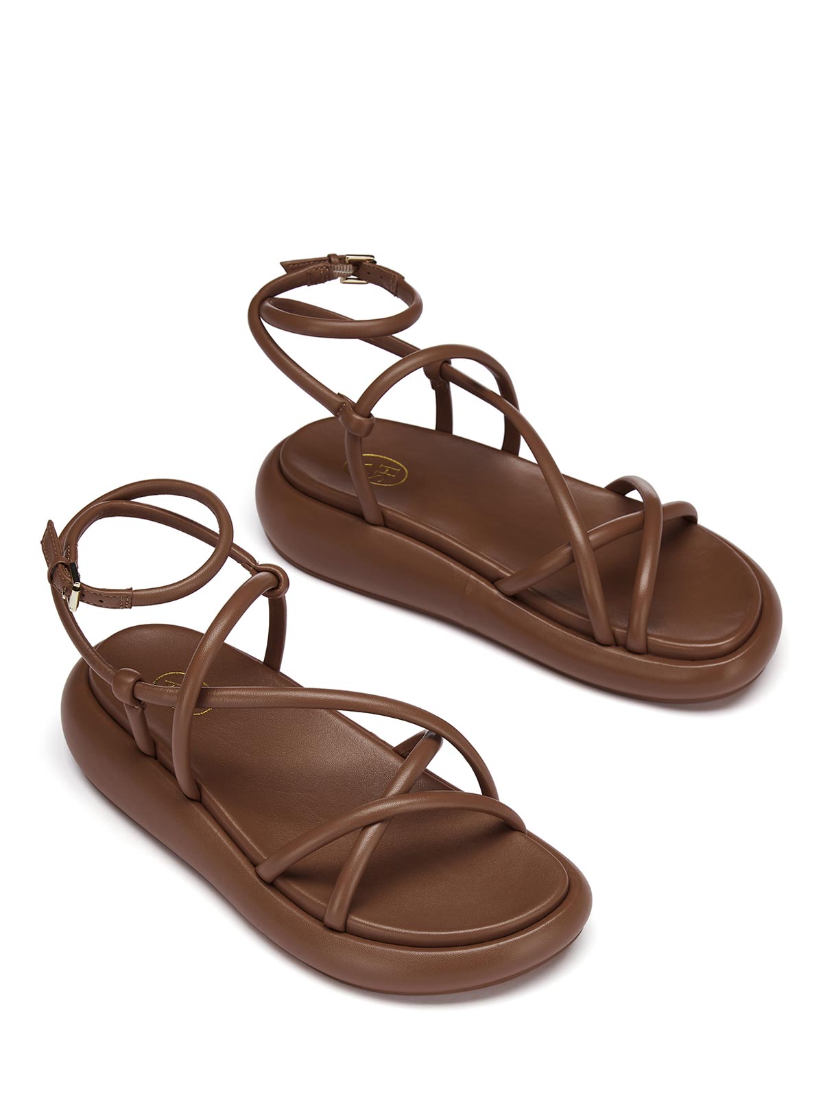 Сандалии ASH, размер 37, коричневый — фото 1