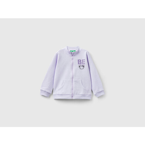 фото Толстовка united colors of benetton, размер xx, фиолетовый