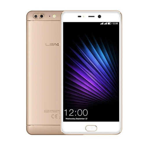 Смартфон Leagoo T5 4/64 ГБ, micro SIM+nano SIM, белый 100% original backup leagoo t5 battery 3000mah for leagoo t5 smart mobile phone tracking number