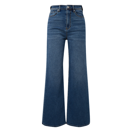 Джинсы клеш s.Oliver, размер 36/32, синий джинсы клеш zara полуприлегающие размер 36 синий