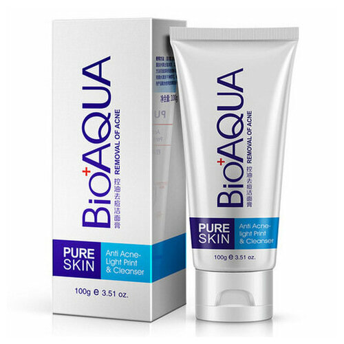 BioAqua Пенка для умывания от акне Removal of acne, 100 гр