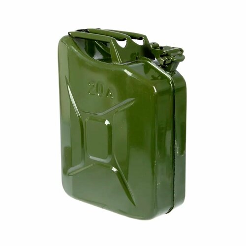 Канистра Zarya 20 л металл зеленый канистра бочонок 10 л пищевой пластик для транспортировки и хранения воды и других жидкостей широкое горлышко крышка м967