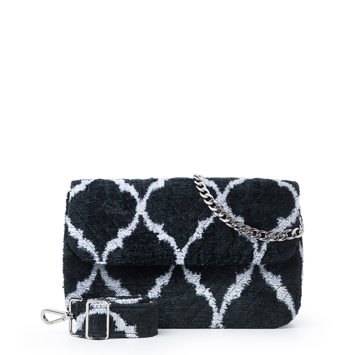 фото Сумка , черный, белый two eagles & москино