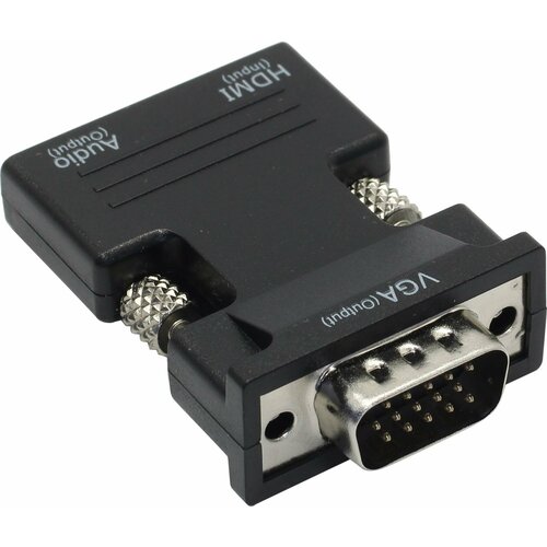 Конвертер «B&P» HDMI (F) --> VGA (15M) + audio
