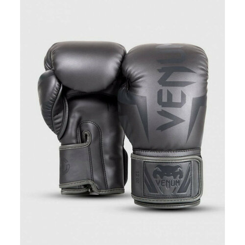 фото Боксерские перчатки venum elite 14oz, серый