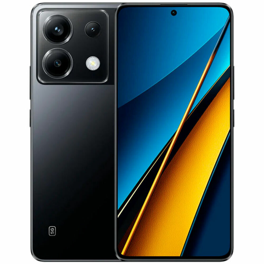 Смартфон Poco X6 5G 8/256GB RU Black