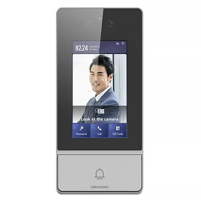 Панель вызова Hikvision DS-KV9503-WBE1 grey