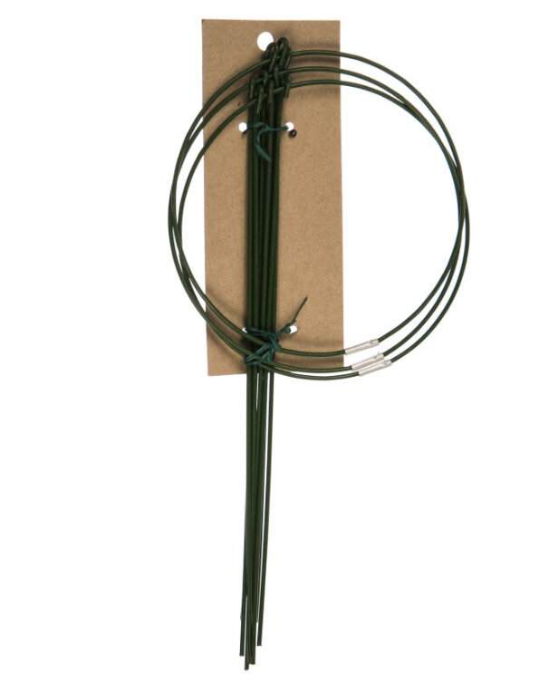 Green Apple GAFS-3-14 GREEN APPLE поддержка кольцо для растений 3 шт d14/h28 - фото №6