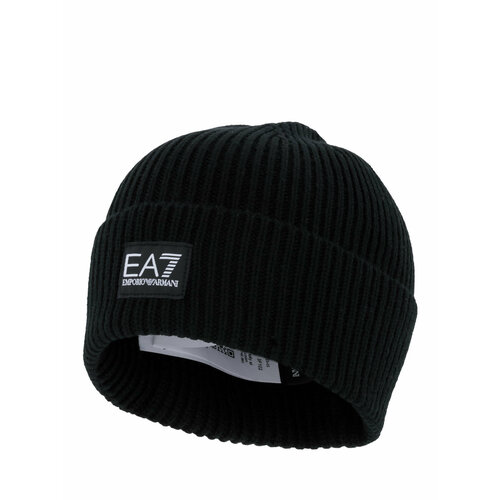 фото Шапка ea7, размер s, черный