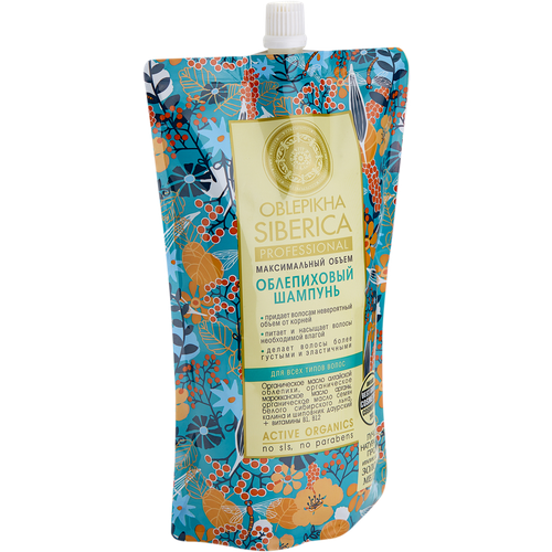 Шампунь Natura Siberica для всех типов волос Облепиха 500мл 1199₽