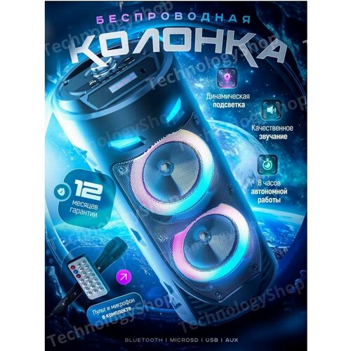 Колонки TECHNOLOGYSHOP черный 296000₽