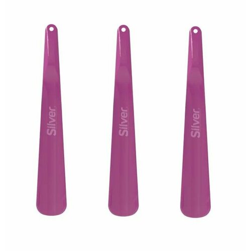 Silver Рожок для обуви металл, 300 мм, 3 шт