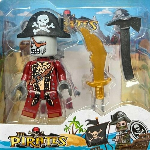 222A Конструктор minifigures The Pirates, фигурка Пираты Карибского моря 7,5 см. мини фигурка пираты карибского моря джошами гиббс x618 5 см