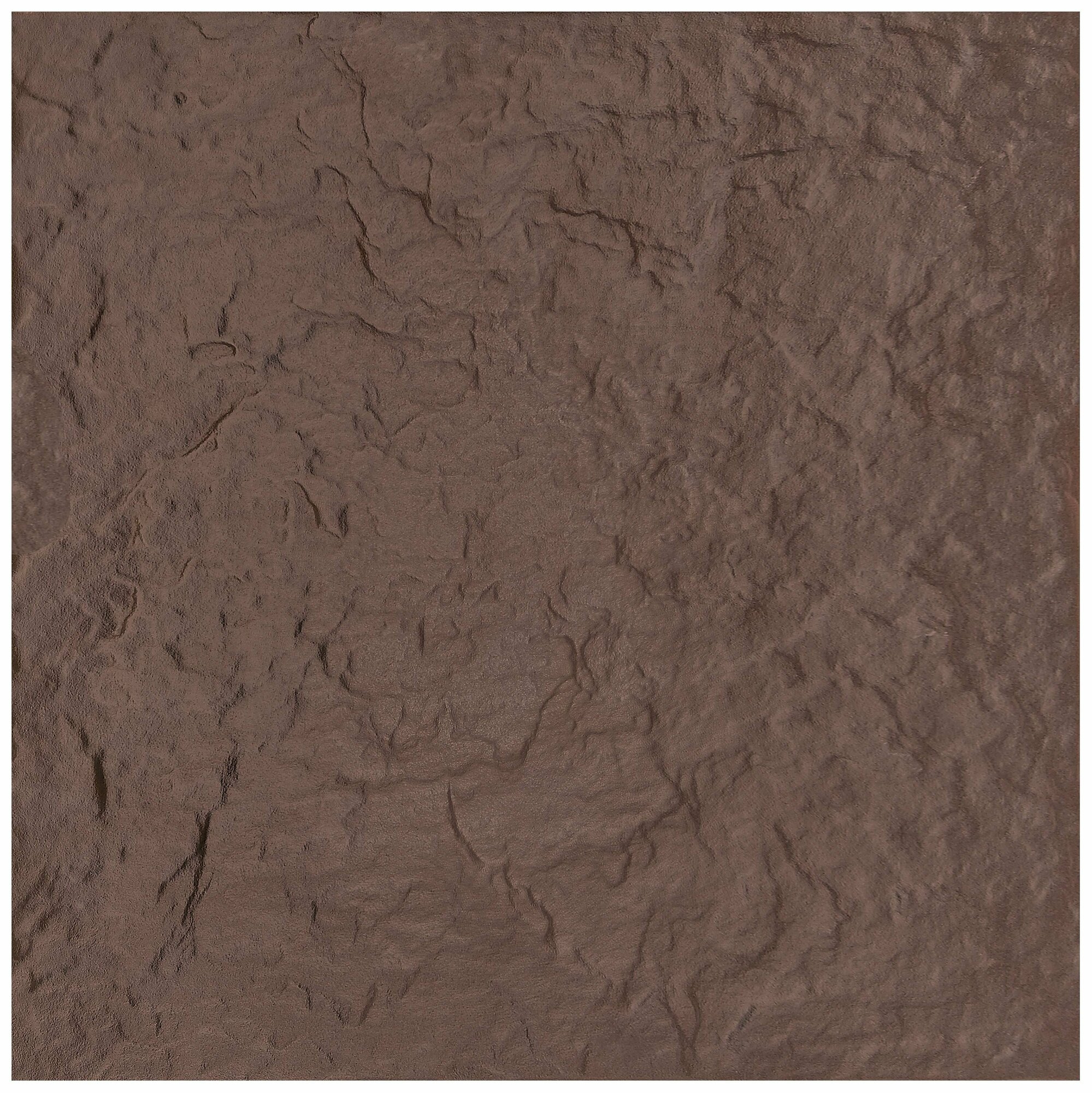 Керамическая плитка Керамин Амстердам рельеф коричневая 29,8х29,8 см
