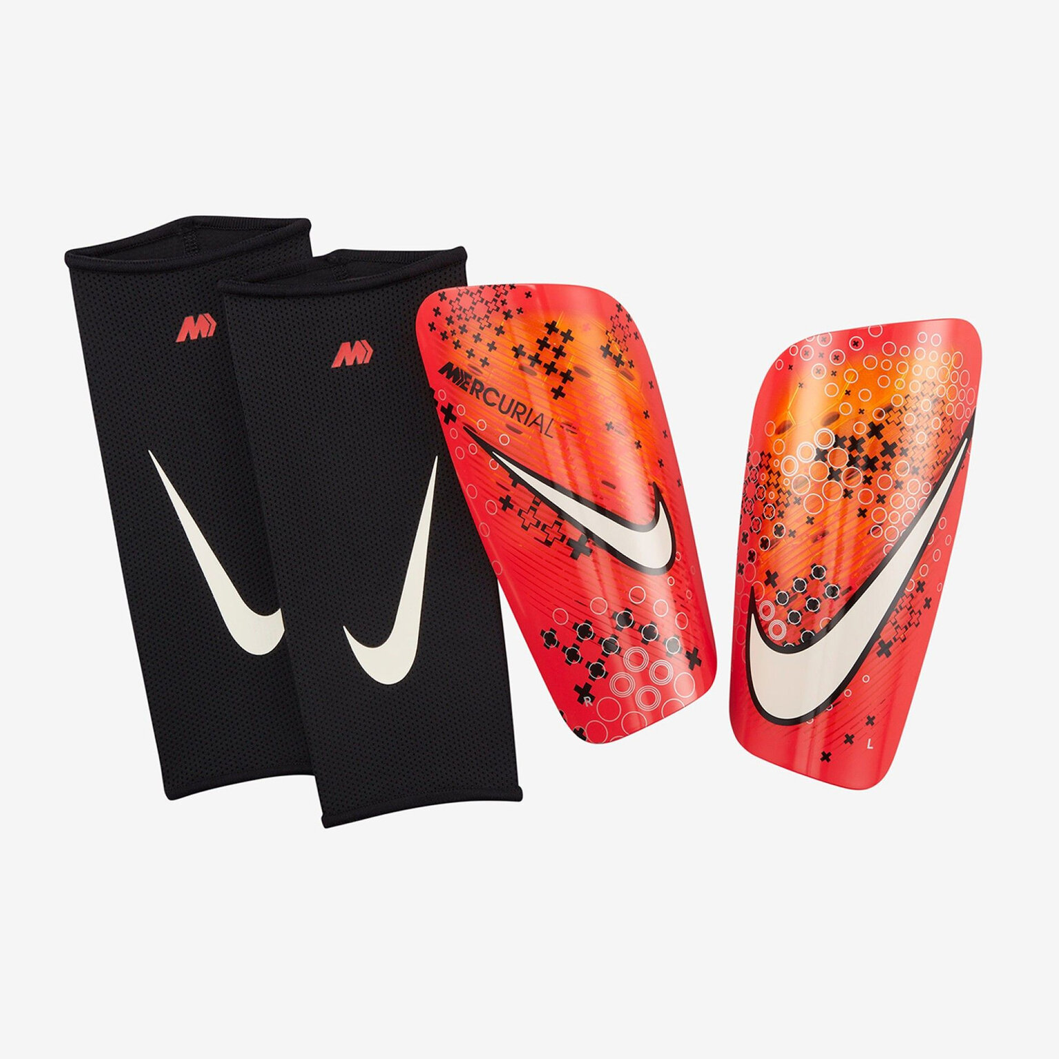 Щитки Nike CR7 Mercurial Lite FJ4869-696, размер L, Красный