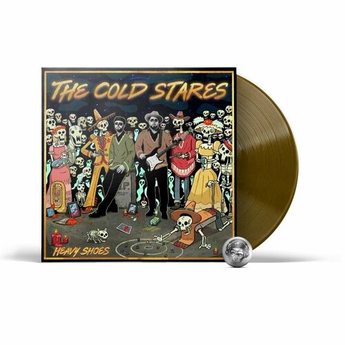 2021 fashion personality retro ins cold wind web celebrity heavy industry combination index finger ring female The Cold Stares - Heavy Shoes (coloured) (LP) 2021 Gold, 180 Gram, Limited Виниловая пластинка