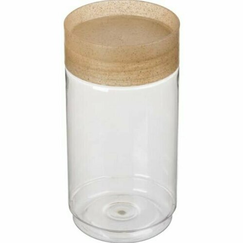 Банка PALERMO 1л для сыпучих продуктов бесцветный флэк