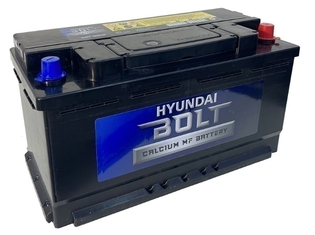 Аккумулятор автомобильный HYUNDAI Bolt SMF60038 100Ah 860A ОП (353x175x190) L5 353x175x190