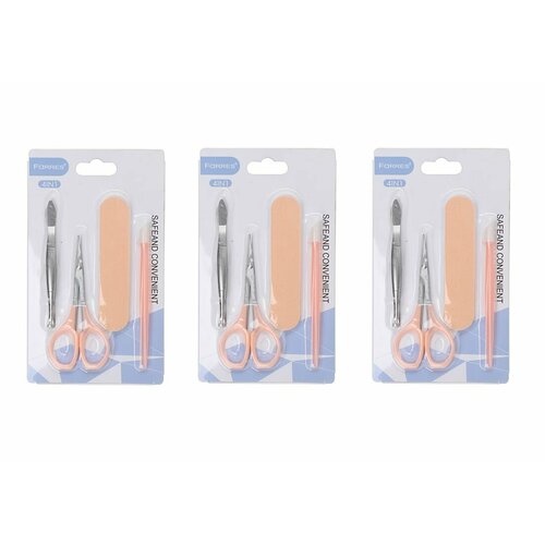 Farres cosmetics Маникюрный набор MJ101 3 уп 737₽