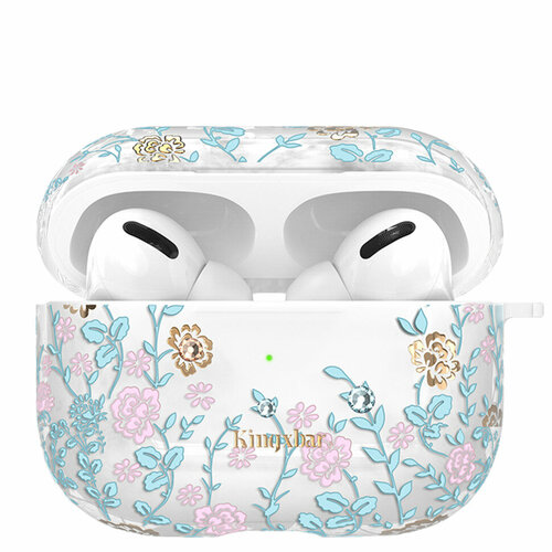 Чехол PQY Flora для Apple AirPods Pro Синий