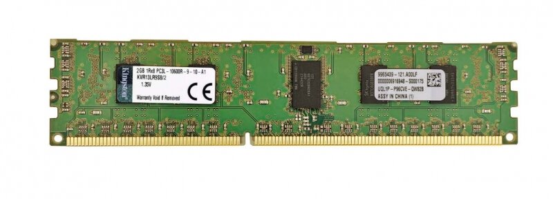 Оперативная память Kingston KVR13LR9S8/2 DDRIII 2GB