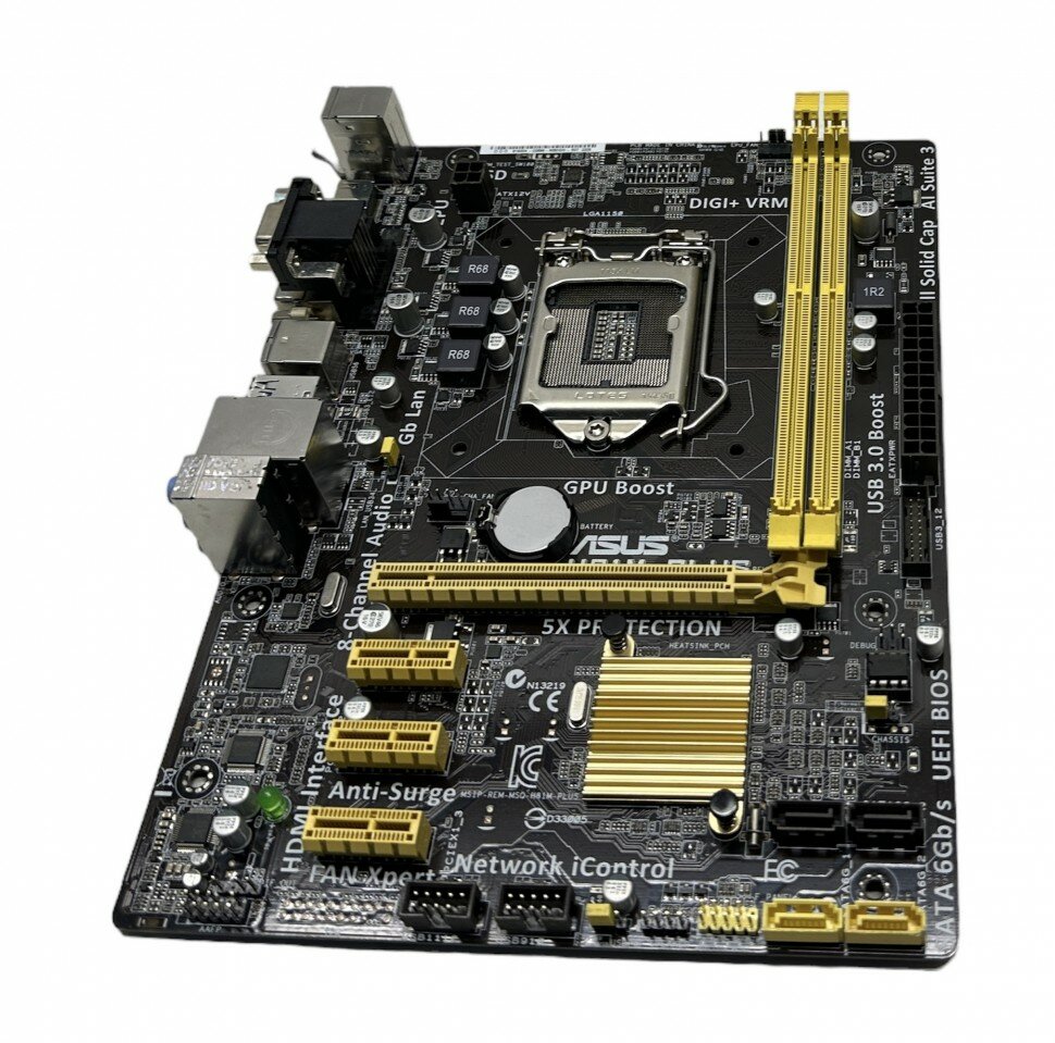 Материнская плата ASUS H81M-PLUS Socket 1150