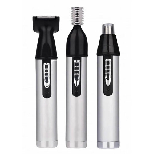 Триммер Cronier CR-305 3 в 1 для бороды усов ушей и носа черный серебристый 125000₽