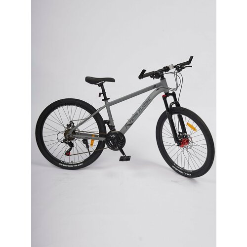Горный взрослый велосипед Team Klasse B-12-A, темно-серый, диаметр колес 27.5 дюймов