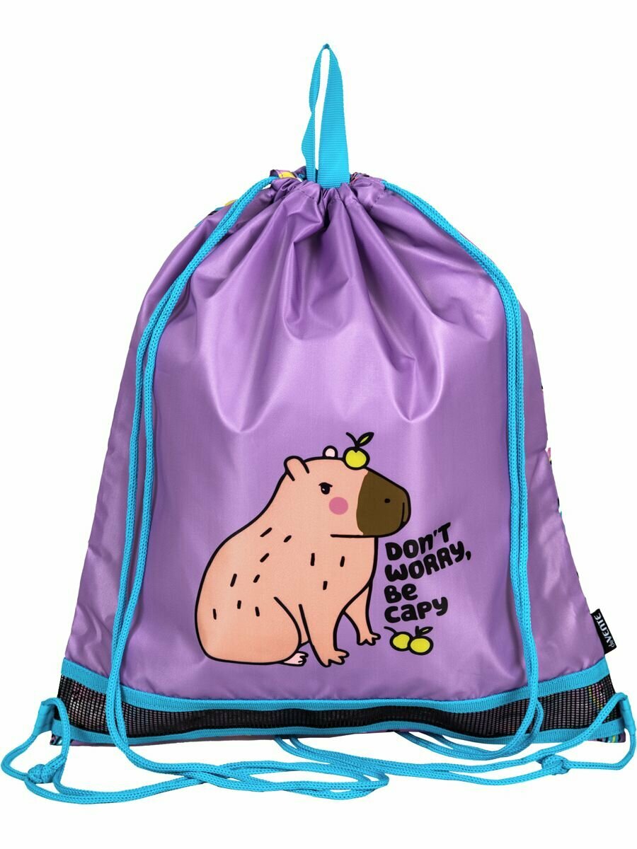 фото Сумка-Мешок для сменной школьной обуви для подростков