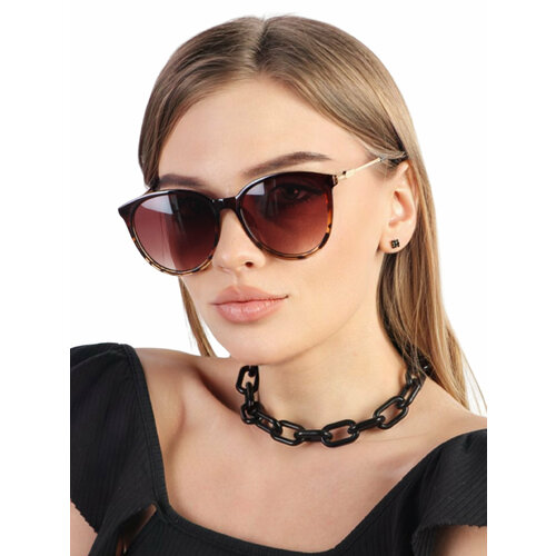 Солнцезащитные очки Pretty Mania коричневый 790₽