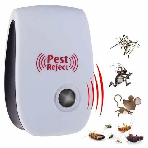 Ультразвуковой отпугиватель насекомых и грызунов Pest Reject (Pest Repeller) 5pcs reusable eco friendly snail house snail trap catcher pests reject gintrap tools animal pest repeller garden farm protector