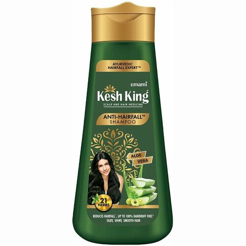 Шампунь Кеш Кинг для роста и укрепления, от выпадения волос Kesh King Ayurvedic Anti Hair Fall Shampoo 200 мл.