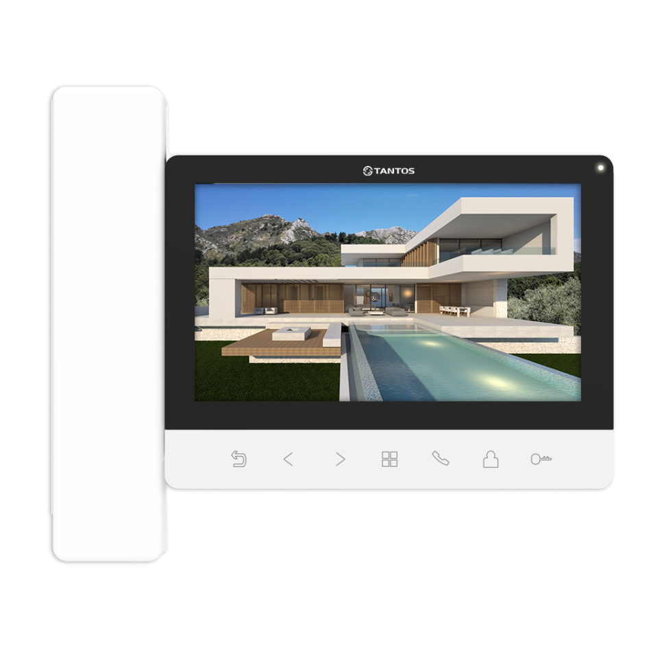 Видеодомофон Tantos LOKI HD SE (White)