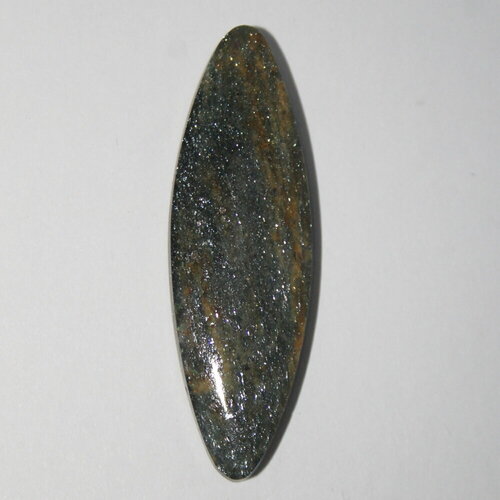 Уткинит, чёрный авантюрин кабошон «True Stones» кабошон авантюрин 44х29х4 мм