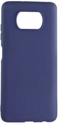 Чехол-накладка LuxCase Protective Case TPU для Xiaomi Poco X3/ X3 Pro Синий