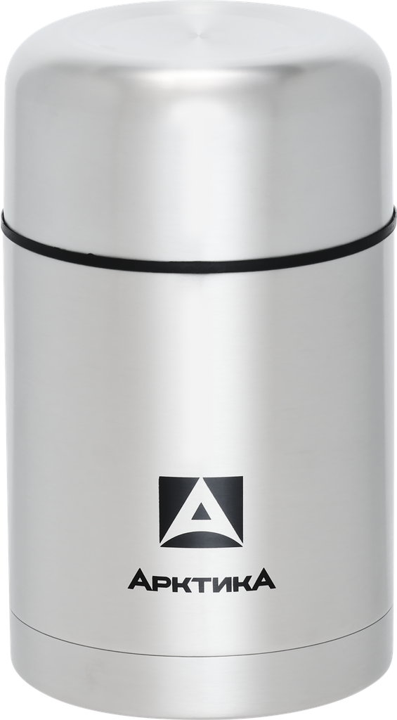 Термос вакуумный бытовой арктика 750мл, с широким горлом, серебристый, Арт. 301-750