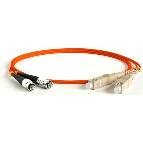 Патч-корд Hyperline 1м FC-D2-50-FCPR-SCPR-H-1M-LSZH-OR 1210₽