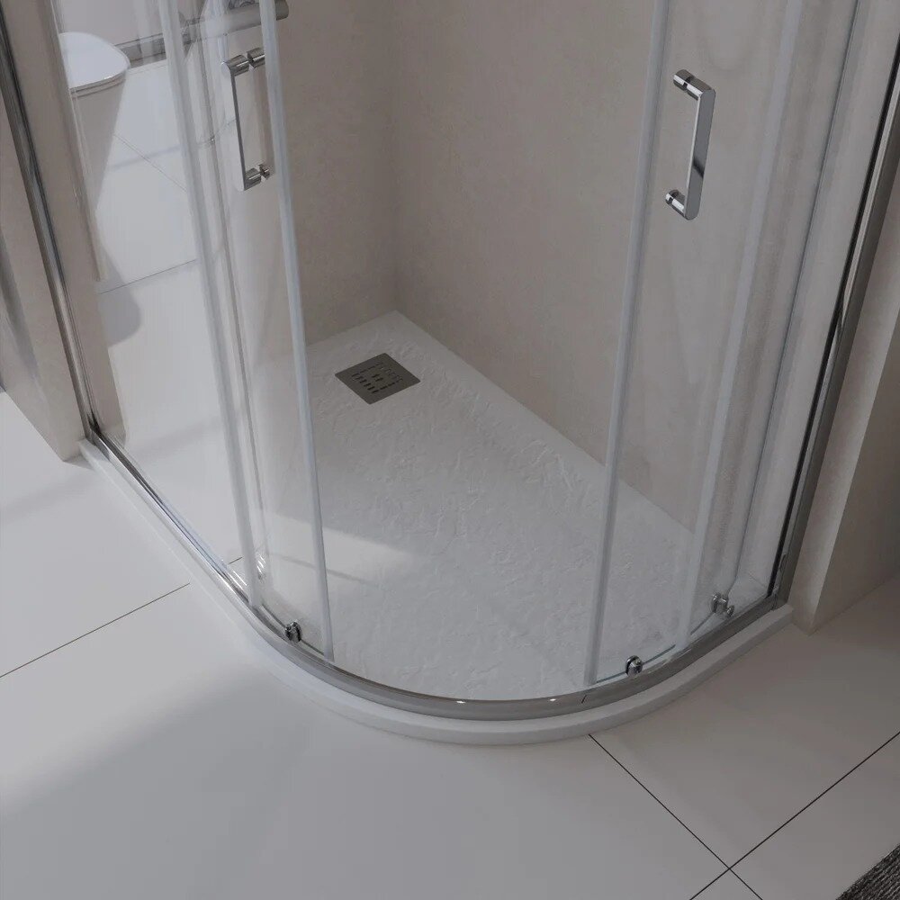 Поддон для душа BelBagno Uno RH L 120х80, белый TRAY-MR-UNO-RH-120/80-550-35-W-L-CR — фото 1