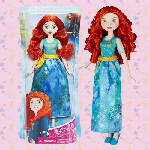 Кукла Мерида Принцесса Дисней Королевское сияние, 28 см hasbro toy disney princess aladdin basic characters jasmine princess girl pretend doll toy kids gifts