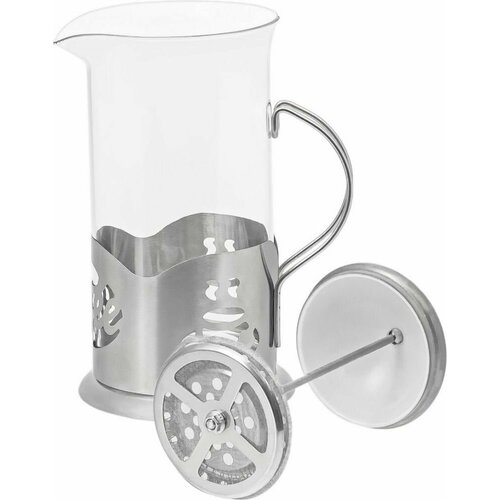 Френч-пресс 1000 мл присп для заваривания чая нерж сталь стекло Bradex TK 0616 1350₽