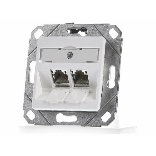 RJ45 8 (8) Блок данных 6A (IEC) белый TN C6Amod-2UPk-180rw – Metz – 130B11D21102-E-90 – 4250184137689