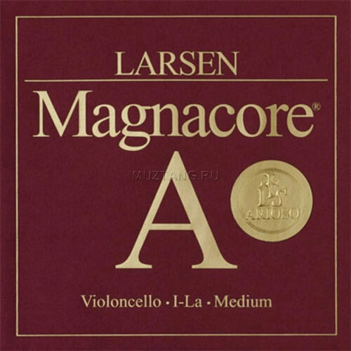 LARSEN A MAGNACORE I 4/4 струна A (Ля) для виолончели (4/4) larsen a chrome steel ball end soft струна для альта a