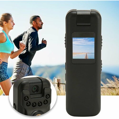 Лёгкая камера на одежду черный