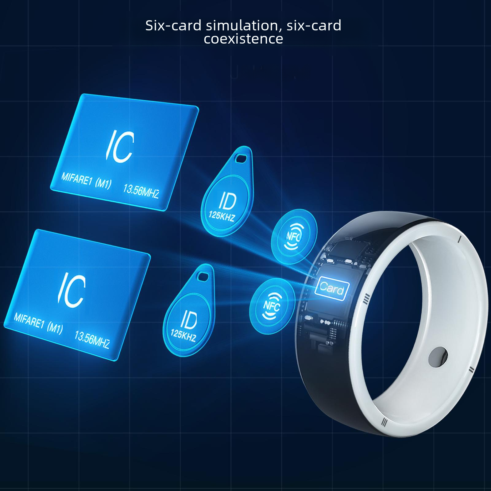 Смарт-кольцо JAKCOM Polar Controller R5 размер L (более 63 мм) — фото 1
