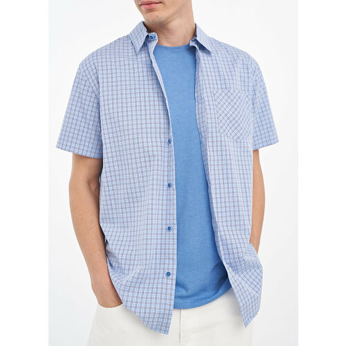 Рубашка Funday, VSM696F16-61, размер XXXL, голубой