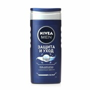 Гель для душа Nivea Men Защита и уход 2в1, 250 мл.